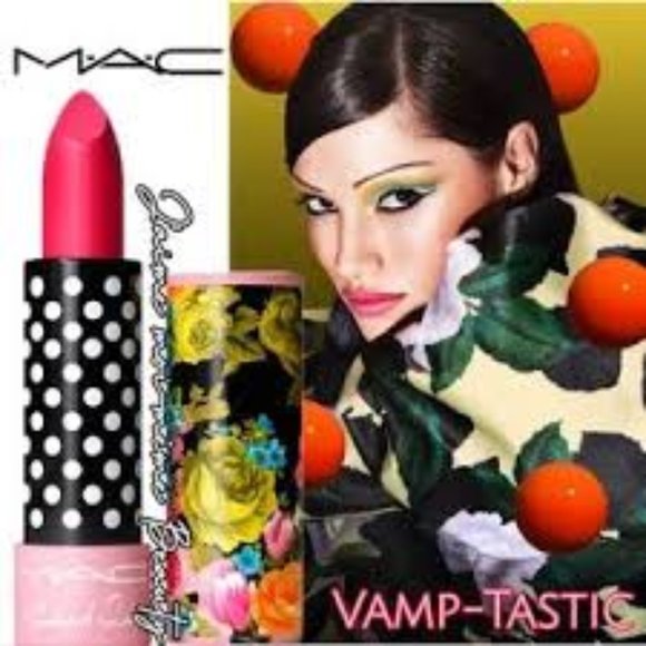 MAC VAMP-TASTIC Richard Quinn Lipstick NIB ultra rare Limited Edition - Picture 4 of 8
